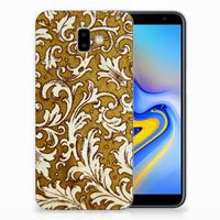 Siliconen Hoesje Samsung Galaxy J6 Plus (2018) Barok Goud