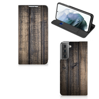 Samsung Galaxy S21 FE Book Wallet Case Steigerhout