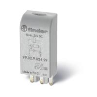 Finder Steekmodule Met weerstand 99.02.8.230.07 Geschikt voor model: Finder 96.04, Finder 96.02 1 stuk(s)