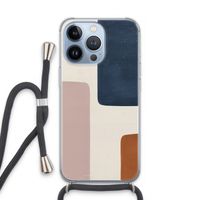 Geo #5: iPhone 13 Pro Transparant Hoesje met koord