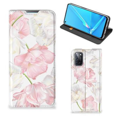 OPPO A52 | A72 Smart Cover Lovely Flowers
