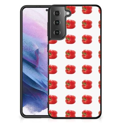 Samsung Galaxy S21 Plus Back Cover Hoesje Paprika Red