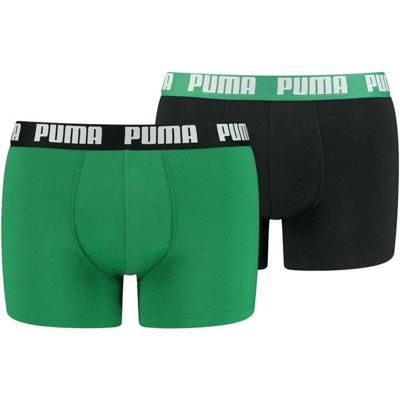 Heren Boxer Shorts Puma Basic Groen (2 uds) Maat L