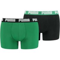 Heren Boxer Shorts Puma Basic Groen (2 uds) Maat L