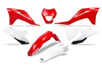 UFO PLAST kappenset trim kit ufo gasgas oem red/ white