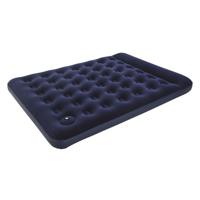 Bestway Dubbel Matras met Voetpomp 203x152x28 cm Opblaasbaar en Camping 67226