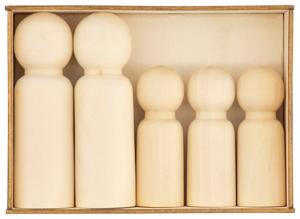 HEMA Poppetjes Hout
