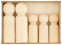 HEMA Poppetjes Hout