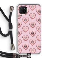Chicks before dicks: Huawei P40 Lite Transparant Hoesje met koord