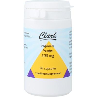 Clark Papaine 500mg