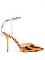 Jimmy Choo escarpins Saeda en cuir 100 mm - Orange