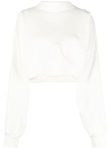 Off-White sweat crop Vortix Cor - Tons neutres