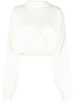 Off-White sweat crop Vortix Cor - Tons neutres