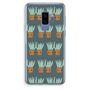 Sansevieria: Samsung Galaxy S9 Plus Transparant Hoesje