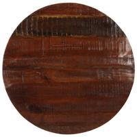 Tafelblad rond Ø 70x3,8 cm massief gerecycled hout