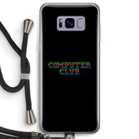 Retro: Samsung Galaxy S8 Plus Transparant Hoesje met koord