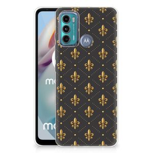 Motorola Moto G60 TPU bumper Franse Lelie