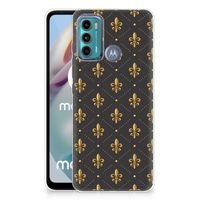 Motorola Moto G60 TPU bumper Franse Lelie