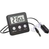 TFA Dostmann TERRACHECK Thermo- en hygrometer Zwart - thumbnail