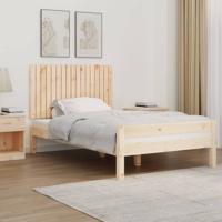 Wandhoofdbord 108x3x60 cm massief grenenhout