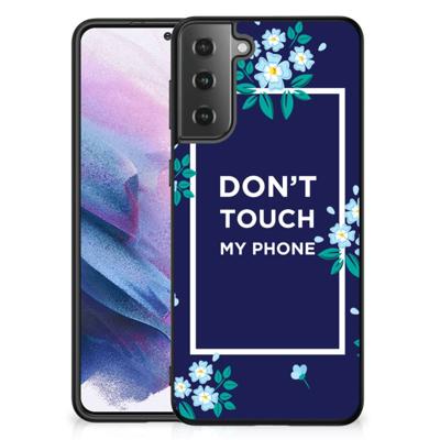 Samsung Galaxy S21 Plus | Telefoon Hoesje | Flowers Blue DTMP