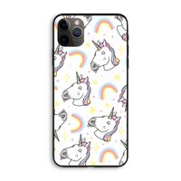 Rainbow Unicorn: iPhone 11 Pro Max Biologisch afbreekbaar hoesje