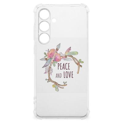 Samsung Galaxy S24 FE Stevig | Bumper Hoesje | Boho Text Samsung Galaxy S24 FE Stevig | Bumper Hoesje | Boho Text