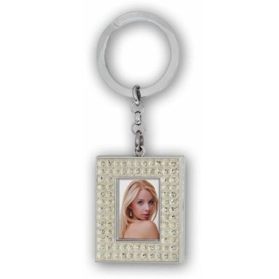 Erno Sleutelhanger Glamour 18x23 mm diamond
