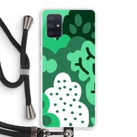 Bushes: Samsung Galaxy A71 Transparant Hoesje met koord