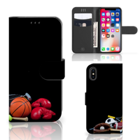 Apple iPhone X | Xs | Wallet Case | met Pasjes | Sports
