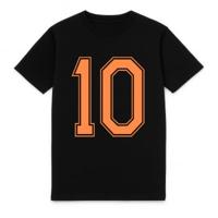 FC Eleven - 1974 Eigen Rugnummer Casual Heavy T-Shirt - Zwart