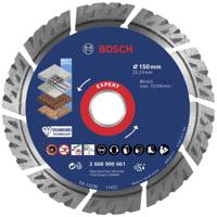 Bosch Accessories 2608900661 EXPERT MultiMaterial Diamanten doorslijpschijf Diameter 150 mm Boordiameter 22.23 mm Steen, Beton, Baksteen 1 stuk(s) - thumbnail