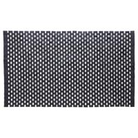 Badmat Sealskin Woodblock 52x90 cm Teak Zwart
