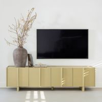 WOOOD Exclusive TV-meubel Basu Grenen, 200cm - Moss