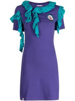 Charles Jeffrey Loverboy robe courte à volants - Violet - thumbnail