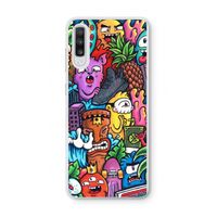 Vexx Mixtape: Samsung Galaxy A70 Transparant Hoesje