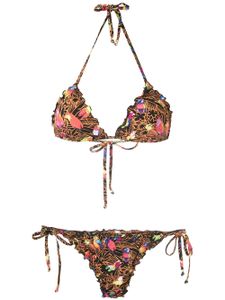 Amir Slama bikini Papagaios - Noir