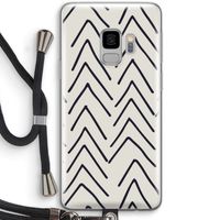 Marrakech Arrows: Samsung Galaxy S9 Transparant Hoesje met koord