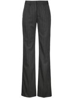 Alessandra Rich pantalon de tailleur à fines rayures - Gris - thumbnail