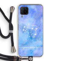 Sterrenbeeld - Licht: Huawei P40 Lite Transparant Hoesje met koord
