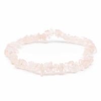 Edelsteen Splitarmband Rozenkwarts