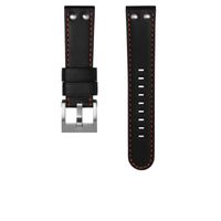 Horlogeband TW Steel CEB112 Leder Zwart 22mm - thumbnail