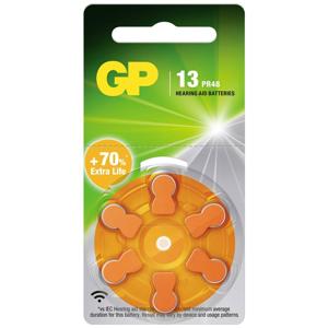 GP Batterij voor hoortoestel ZA13 1.4 V 6 stuk(s) Zink-lucht PR48