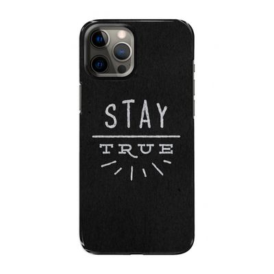 Stay true: Volledig geprint iPhone 12 Pro Max Hoesje