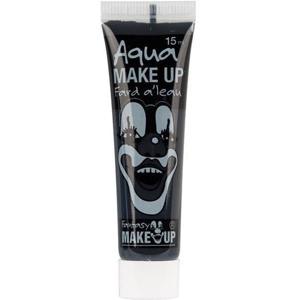 Horror schmink op waterbasis - zwart - tube 15 ml - Schminken - Halloween - Carnaval - Make-up