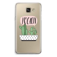 I love cacti: Samsung Galaxy A5 (2016) Transparant Hoesje