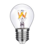 LED lamp dim to warm met een normale peer 4.5W 400 Lumen 2700-2100 Kelvin