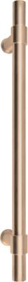 Formani voordeurgrepen Piet Boon ONE PB400 PA 300-400mm paarsgewijs - PVD licht brons