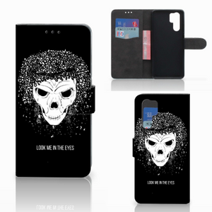 Telefoonhoesje met Naam Huawei P30 Pro Skull Hair