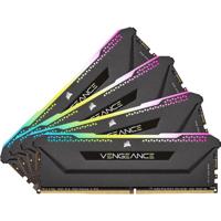 Corsair CMH64GX4M4E3200C16 Werkgeheugenmodule voor PC DDR4 64 GB 4 x 16 GB 3200 MHz 288-pins DIMM CL16 CMH64GX4M4E3200C16